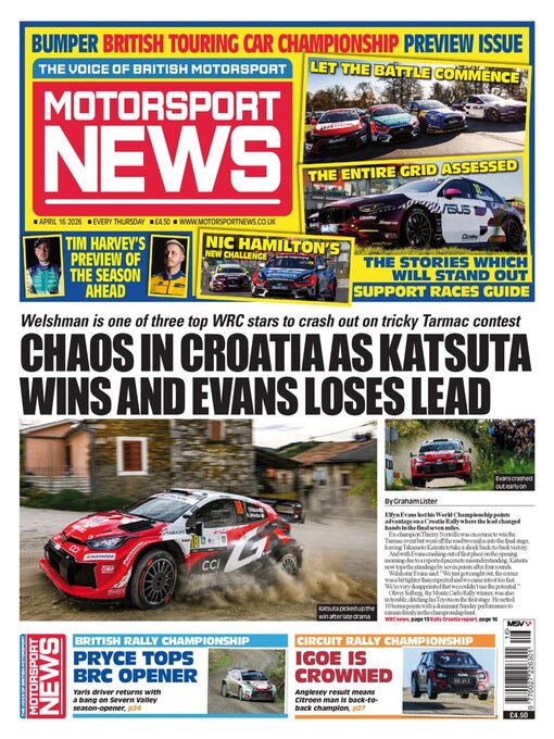 Cover image for Motorsport News